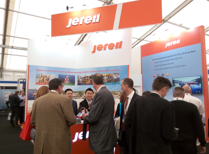 Jereh Exhibits at 2015 SPE Offshore Europe