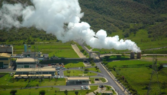 Olkaria Geothermal Power Project in Kenya