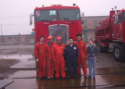 Yantai Jereh Delivered Kenworth Trucks to Liaohe Oilfield